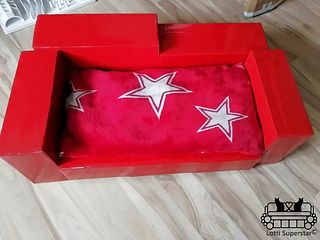 The Red Star Loveseat